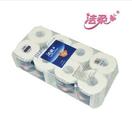 洁柔蓝精品3层卷筒卫生纸 8卷装纸制品销售亮点解析